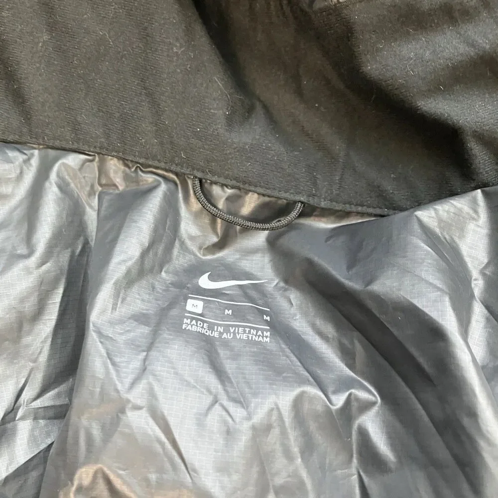 Nike Run Division Flash‎ Jacket Women M Black  Zip Reflective CU3383-010